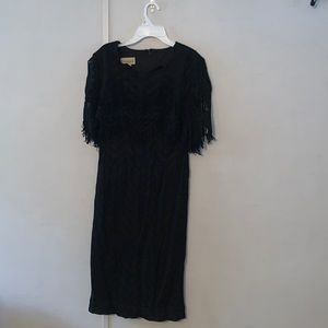 Vintage Damianou Black Dress